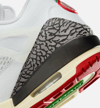 Spizike Low Mens Lifestyle Shoe - White/Black/Sail/Varsity Red