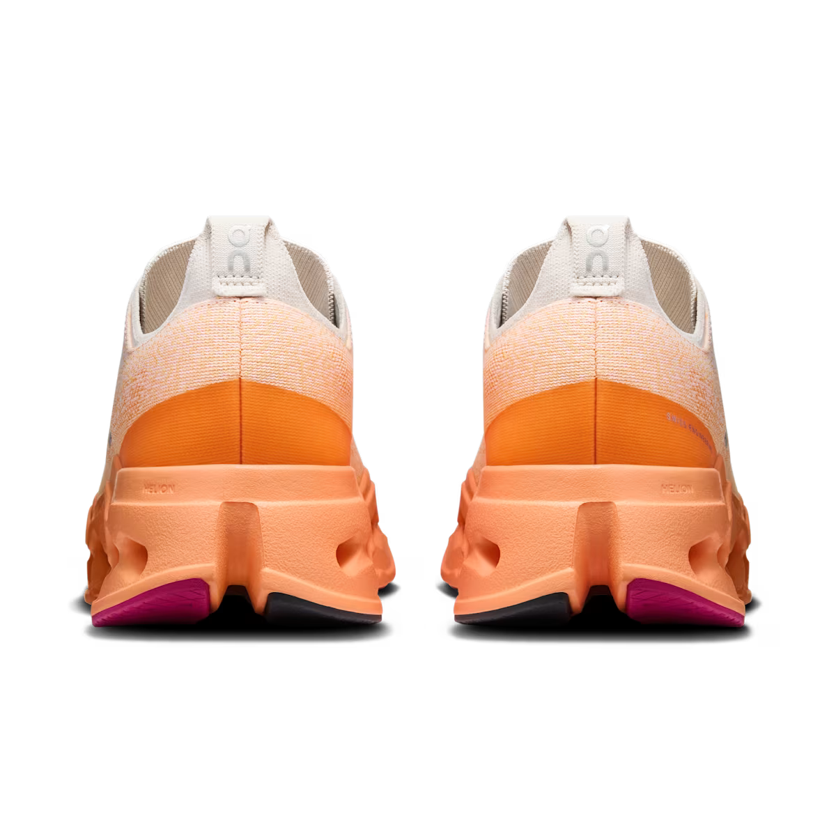 Running Cloudsurfer Max — Pearl Tangerine