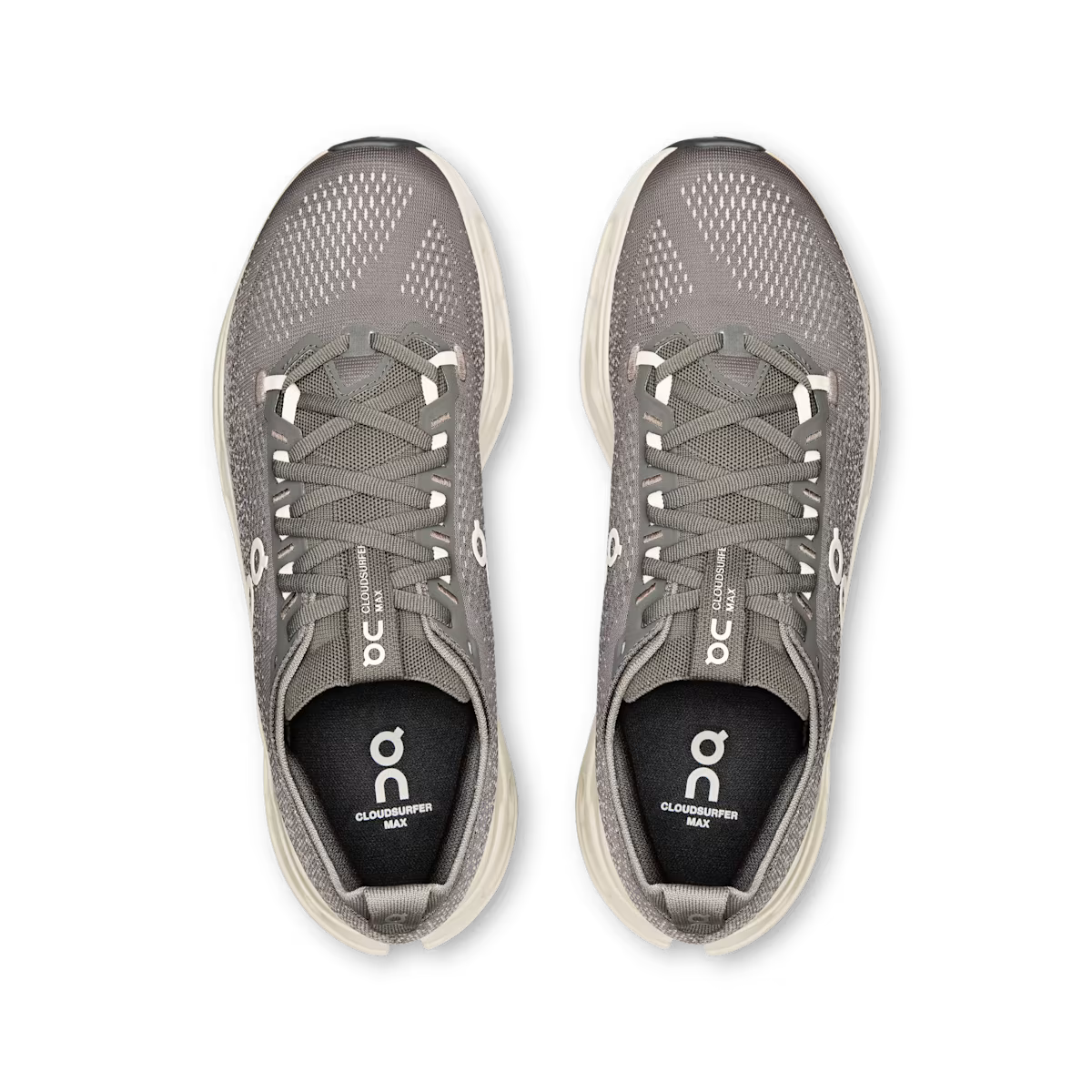 Running Cloudsurfer Max — Asphalt Ice