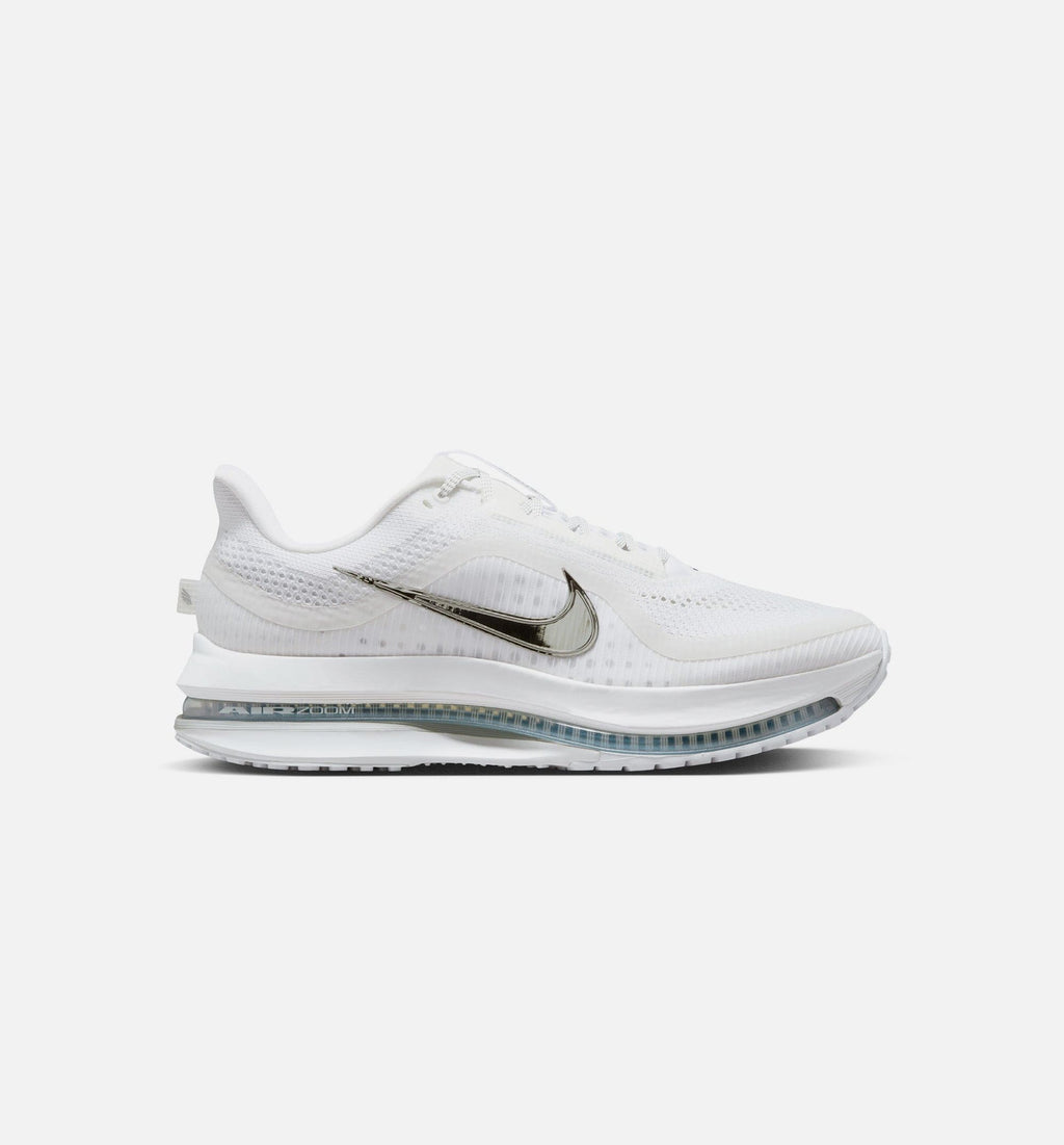 Pegasus Premium Mens Lifestyle Shoe - White/Metallic Silver/Metallic Silver