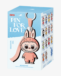 POP MART X THE MONSTERS LABUBU PIN FOR LOVE SERIES - VINYL PLUSH PENDANT BLIND BOX (N-Z)