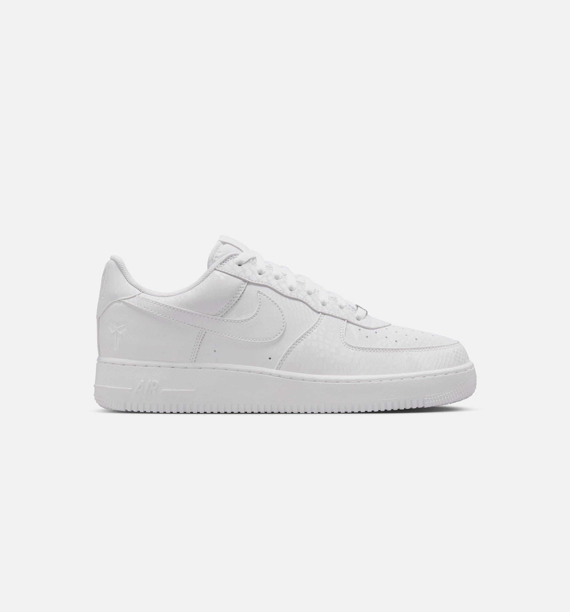 Kobe Bryant x Air Force 1 Mamba Mentality Mens Lifestyle Shoe - White/White