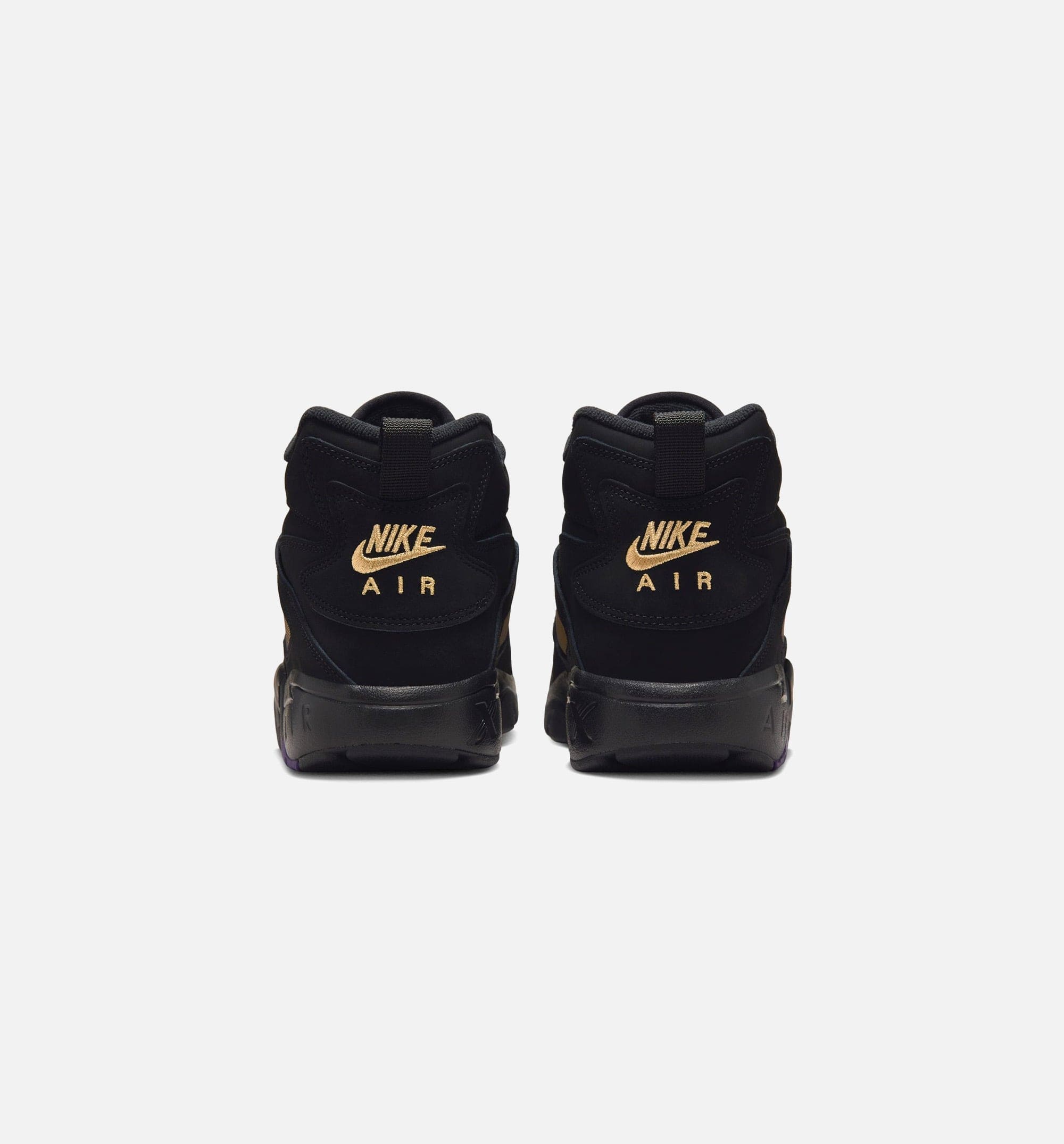 Air Diamond Turf Mens Lifestyle Shoe - Black/White/Club Purple/Metallic Gold